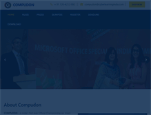Tablet Screenshot of compudon.in